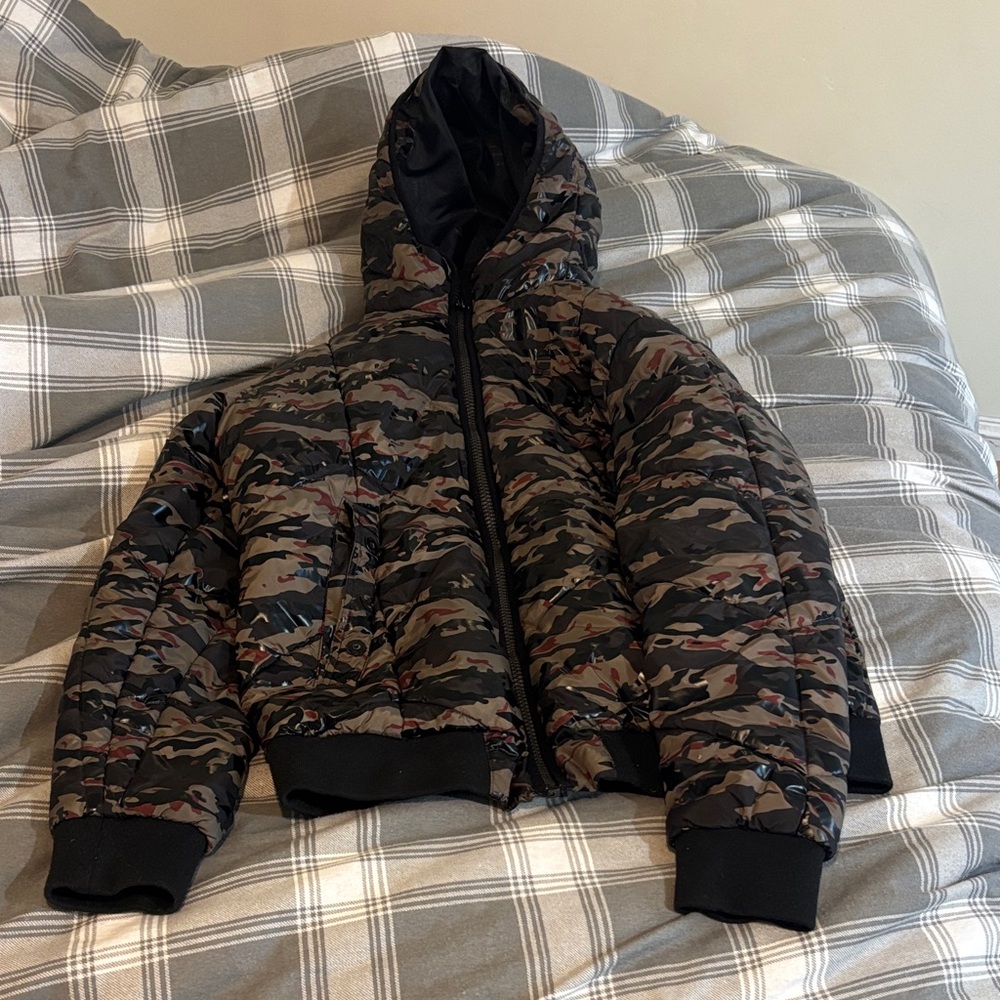 G-Star Camouflage Puffer Jacket